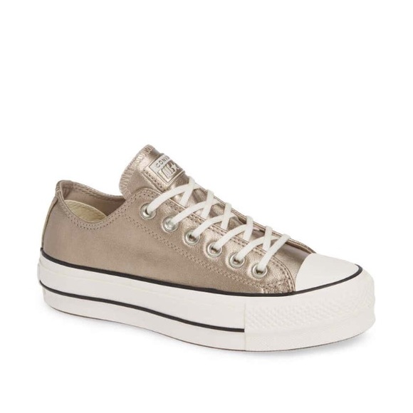 converse platform metallic converse platform metallic